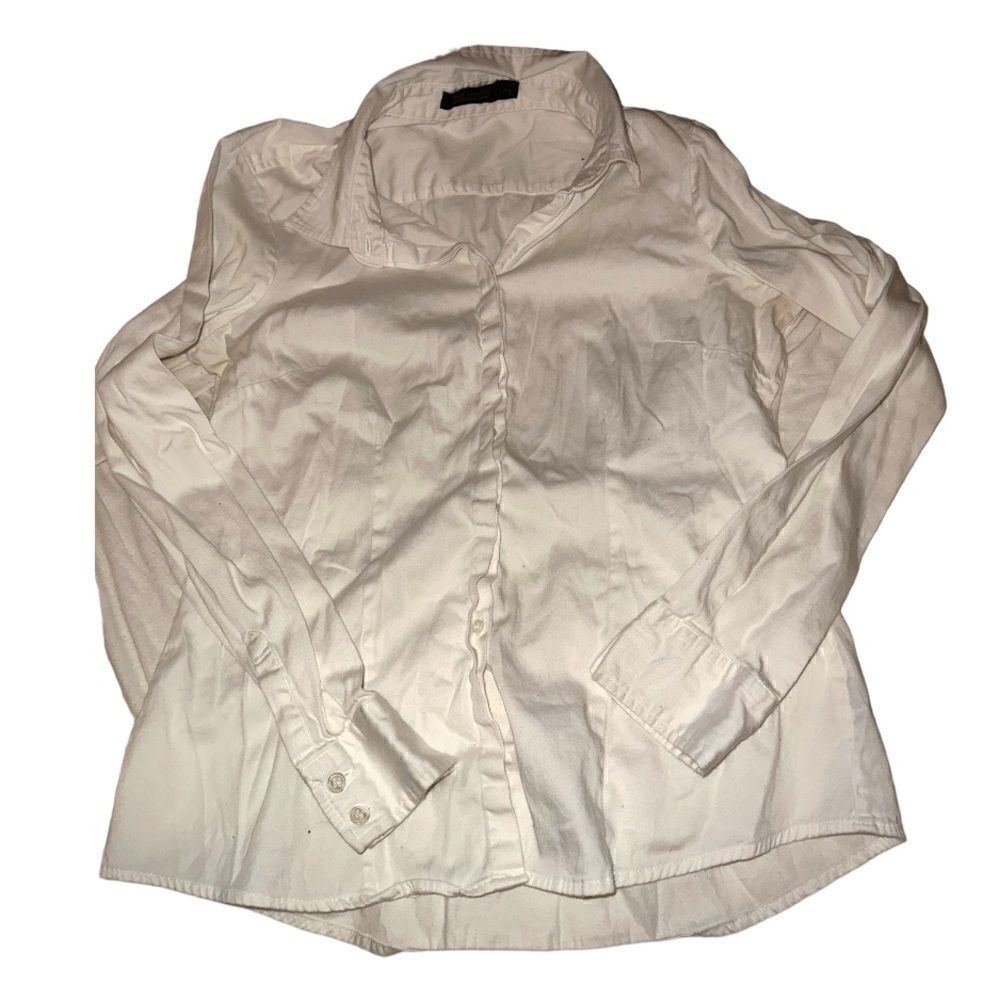 The limited white button up